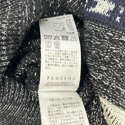 PANORMO パノルモ ブラック PANO-KN-001 DAYBREAK プルオーバーニット トップス