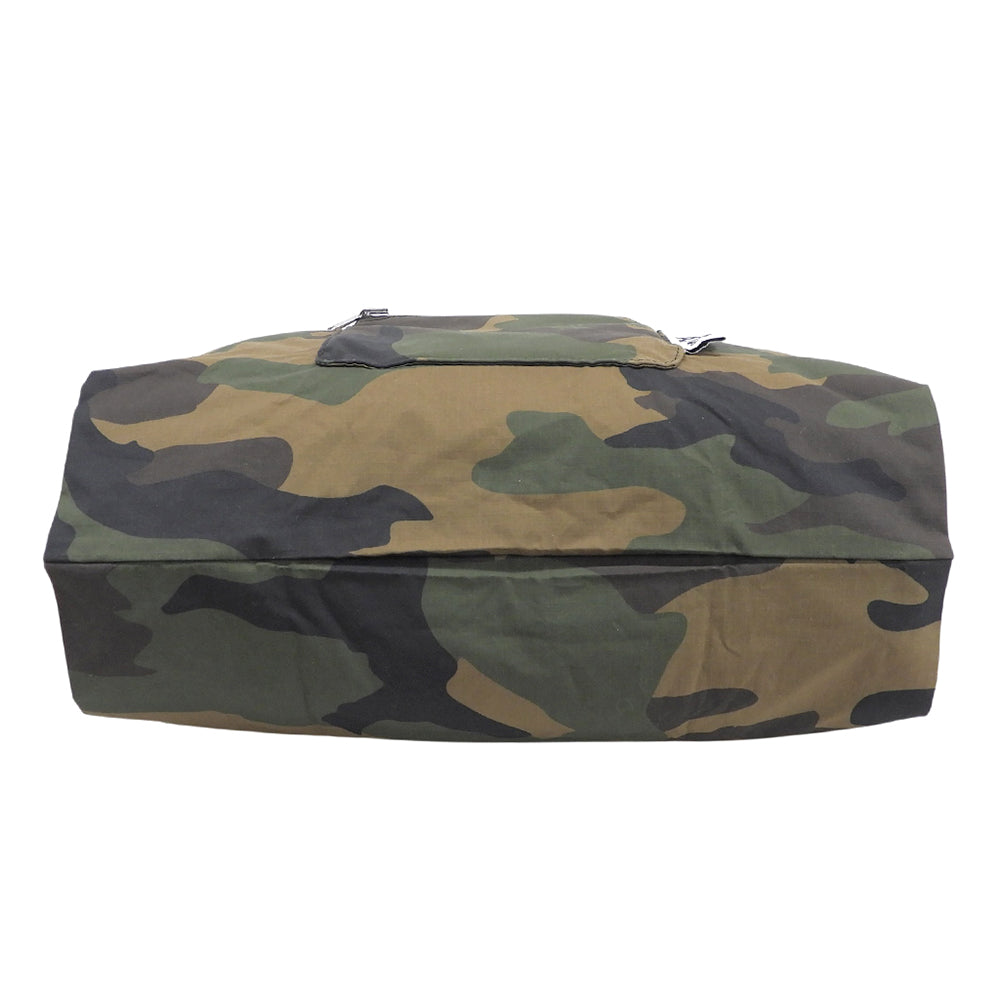 A.P.C. アーペーセー 美品 カモフラ SHOPPING ULTRALIGHT MINIMAL 22P エコバッグ トートバッグ レディース グリーン/ブラウン トートバッグ