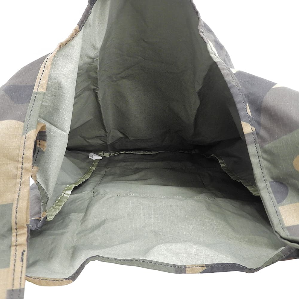 A.P.C. アーペーセー 美品 カモフラ SHOPPING ULTRALIGHT MINIMAL 22P エコバッグ トートバッグ レディース グリーン/ブラウン トートバッグ
