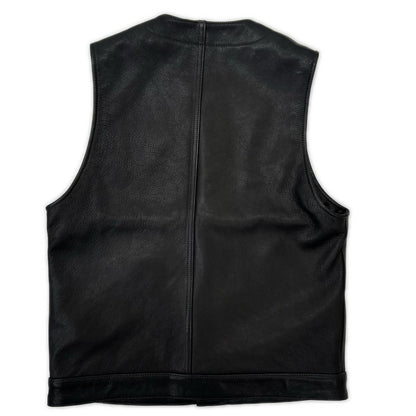 SCHOTT ショット ブラック 782-3251001 GOAT LEATHER VEST ベスト