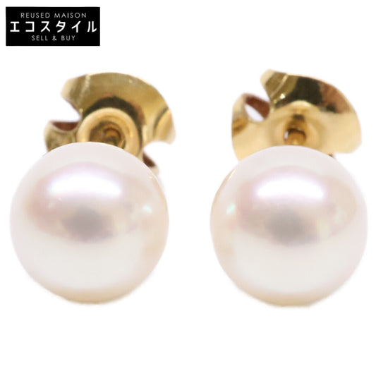 MIKIMOTO ミキモト 【美品】K18 パール ピアス
