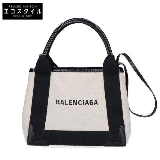 BALENCIAGA バレンシアガ 390346 ネイビー カバ XS 2WAY ハンドバッグ