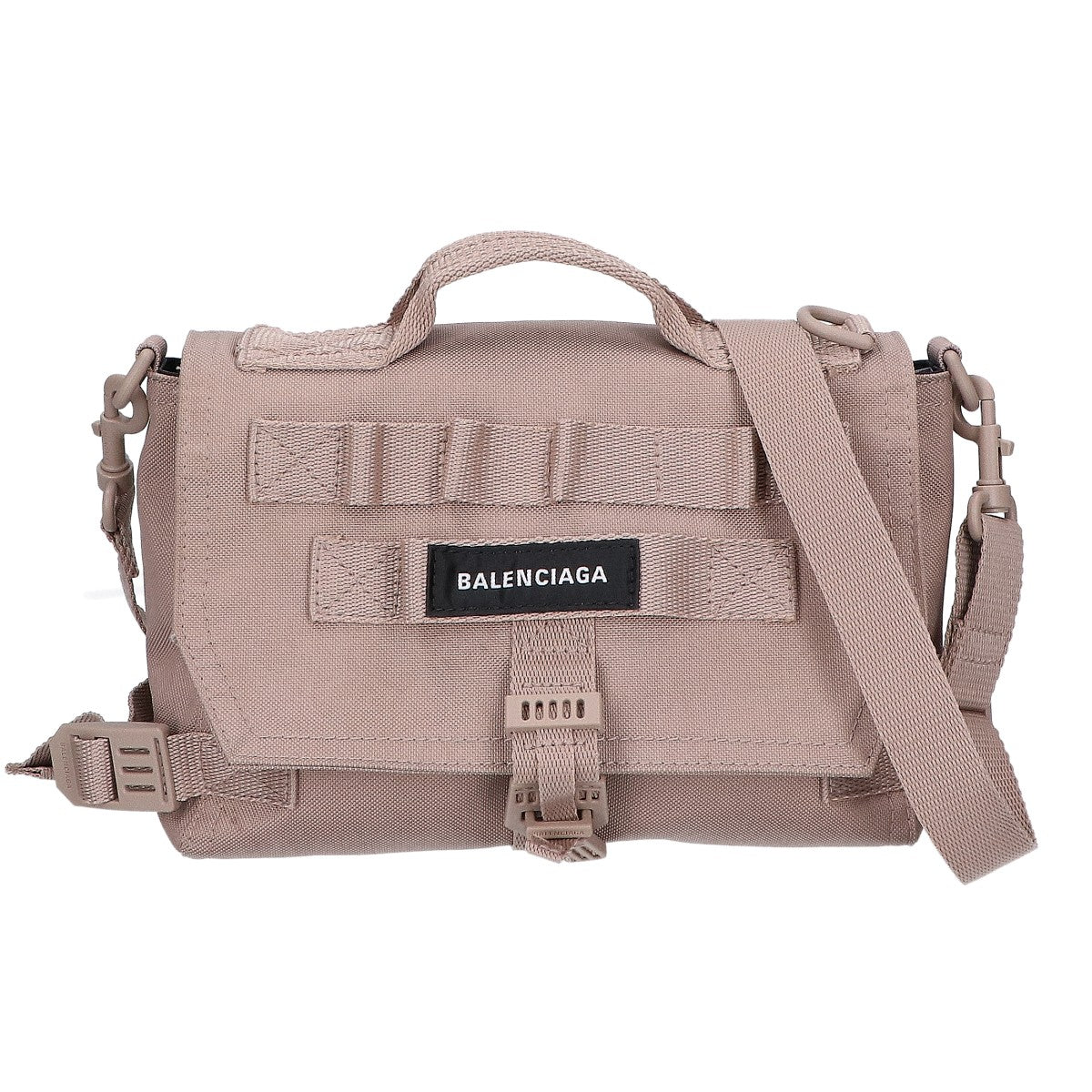 BALENCIAGA バレンシアガ 【美品】656106 アーミー ナイロン メッセンジャーバッグ ショルダーバッグ