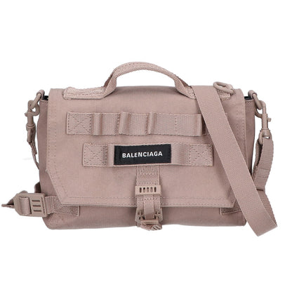 BALENCIAGA バレンシアガ 【美品】656106 アーミー ナイロン メッセンジャーバッグ ショルダーバッグ