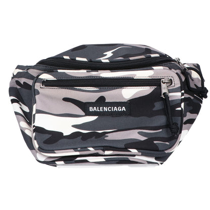 BALENCIAGA 482389 Explorer Camouflage Waist Bag Crossbody Bag