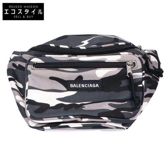 BALENCIAGA バレンシアガ 482389 エクスプローラー カモフラージュ ウエストバッグ ボディバッグ