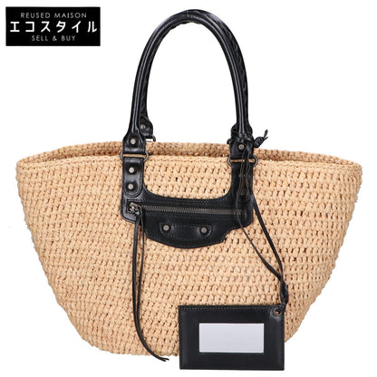BALENCIAGA バレンシアガ 466499 9260 パニエ バスケット ハンドバッグ