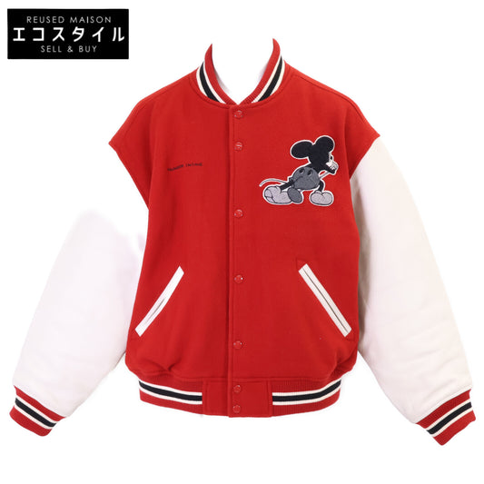 Supreme シュプリーム ｘNUMBER(N)INE【美品/国内正規/25FW】Mickey Mouse Varsity Jacket ミッキーマウス バーシティジャケット ジャケット