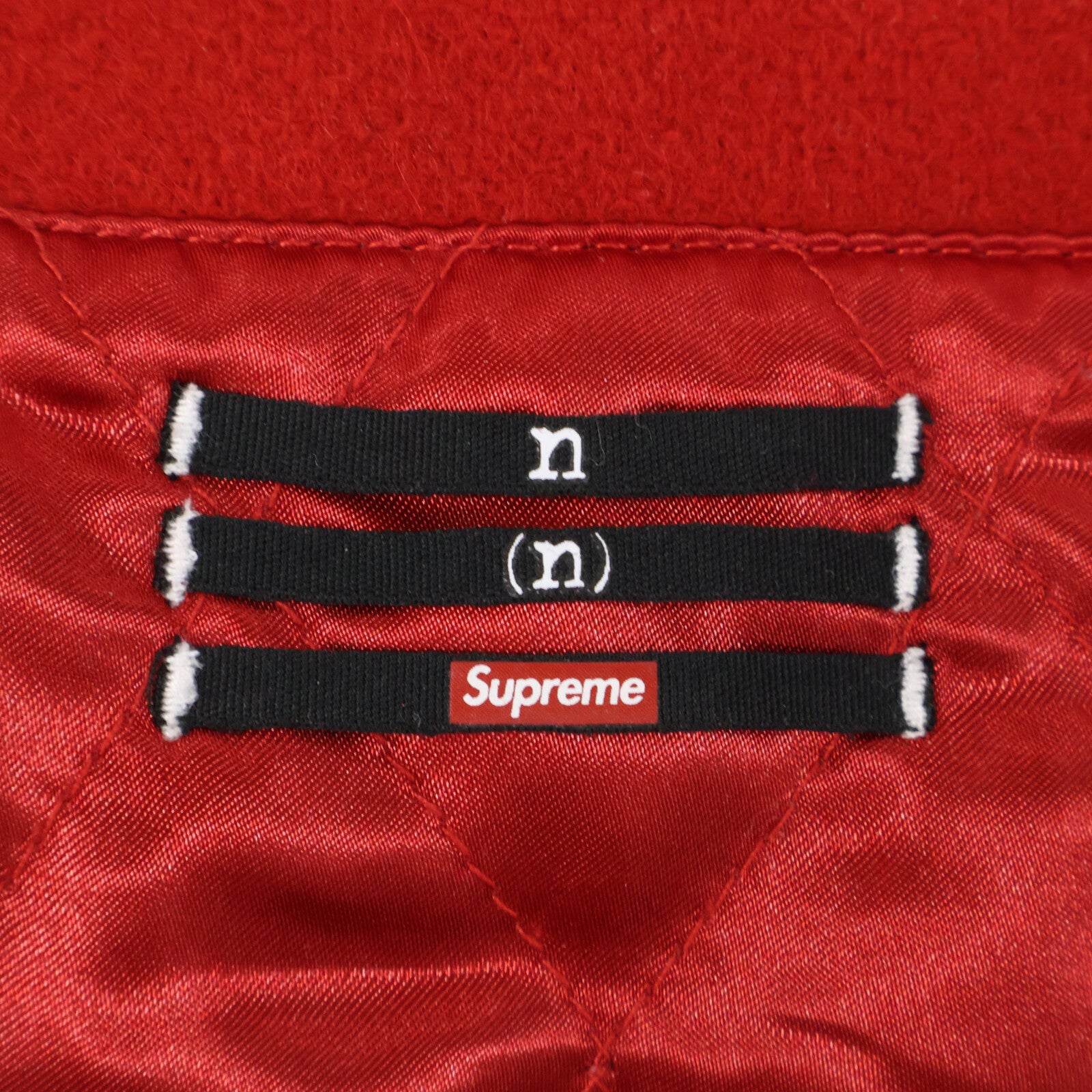 Supreme シュプリーム ｘNUMBER(N)INE【美品/国内正規/25FW】Mickey Mouse Varsity Jacket ミッキーマウス バーシティジャケット ジャケット