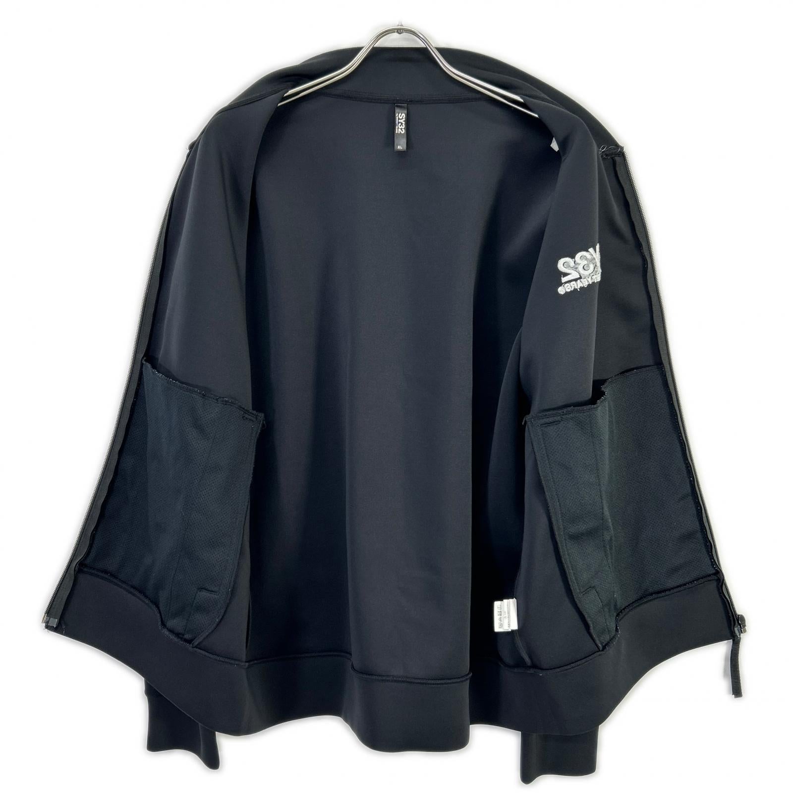 SY32 by SWEET YEARS エスワイサーティトゥーバイスウィートイヤーズ ブラック 14109 DOUBLE KNIT BOMBER JK ジャケット