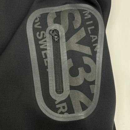 SY32 by SWEET YEARS エスワイサーティトゥーバイスウィートイヤーズ ブラック 14109 DOUBLE KNIT BOMBER JK ジャケット