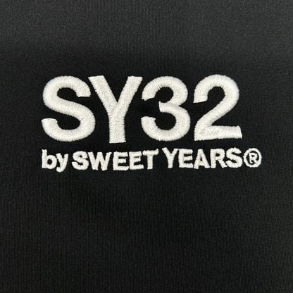 SY32 by SWEET YEARS エスワイサーティトゥーバイスウィートイヤーズ ブラック 14109 DOUBLE KNIT BOMBER JK ジャケット