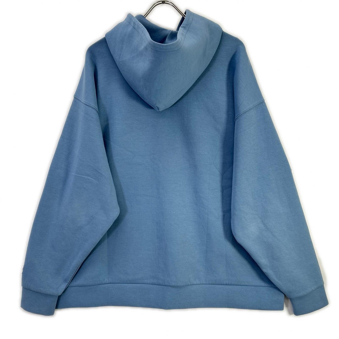 SY32 by SWEET YEARS エスワイサーティトゥーバイスウィートイヤーズ ブルー 15527 EMBROIDERY LOGO WIDE SILHOUETTE フーディ トップス