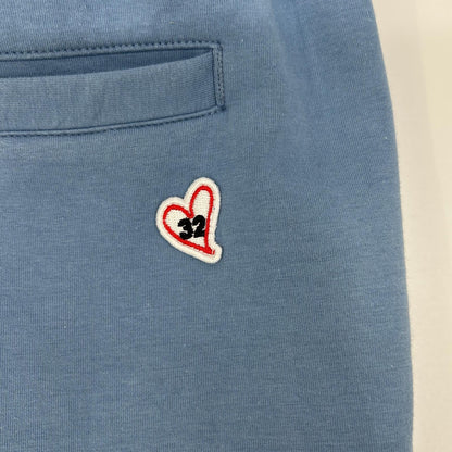 SY32 by SWEET YEARS エスワイサーティトゥーバイスウィートイヤーズ ブルー 15528 EMBROIDERY LOGO SWEAT PANTS ボトムス