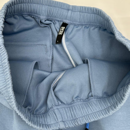 SY32 by SWEET YEARS エスワイサーティトゥーバイスウィートイヤーズ ブルー 15528 EMBROIDERY LOGO SWEAT PANTS ボトムス