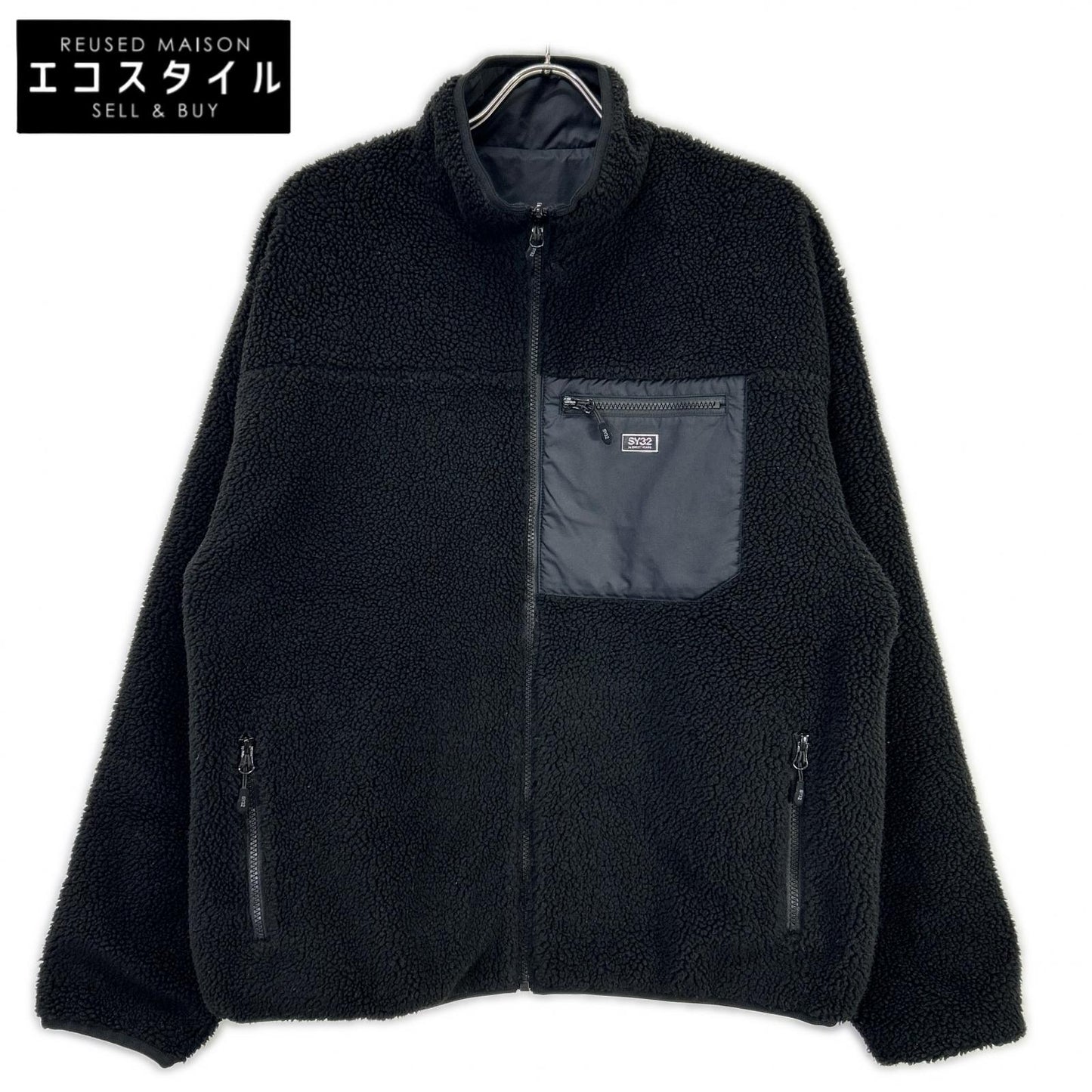 SY32 by SWEET YEARS エスワイサーティトゥーバイスウィートイヤーズ ブラック 14551 REGULAR リバーシブル ブルゾン ジャケット