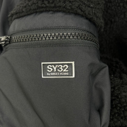 SY32 by SWEET YEARS エスワイサーティトゥーバイスウィートイヤーズ ブラック 14551 REGULAR リバーシブル ブルゾン ジャケット
