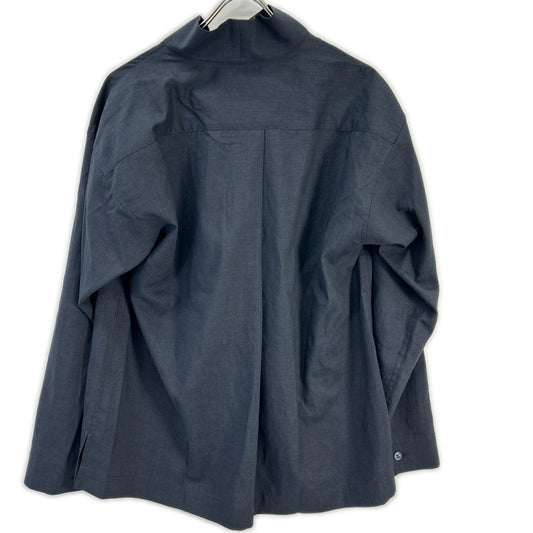 HOMME PLISSE ISSEY MIYAKE オムプリッセ イッセイミヤケ グレー HP61FJ321 PL RAMIE SHIRT トップス