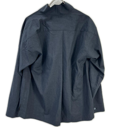 HOMME PLISSE ISSEY MIYAKE オムプリッセ イッセイミヤケ グレー HP61FJ321 PL RAMIE SHIRT トップス