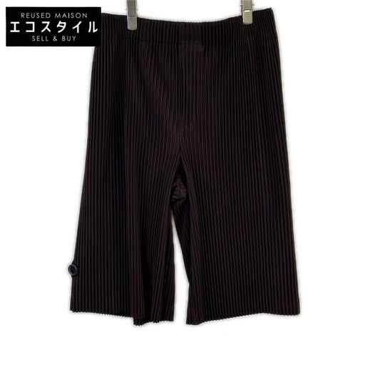 HOMME PLISSE ISSEY MIYAKE オムプリッセ イッセイミヤケ エッグプラントブラック HP61JF212 WEAR OR WRAP ボトムス