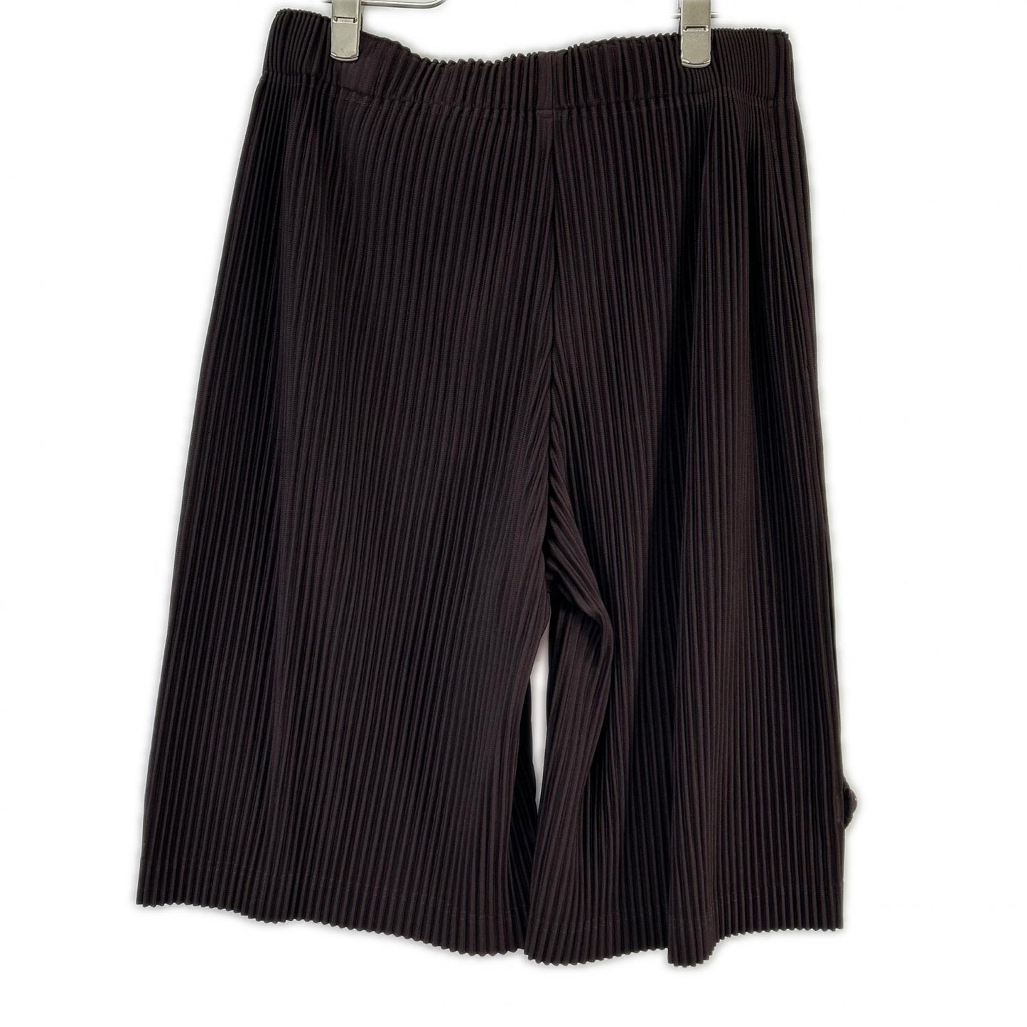 HOMME PLISSE ISSEY MIYAKE オムプリッセ イッセイミヤケ エッグプラントブラック HP61JF212 WEAR OR WRAP ボトムス
