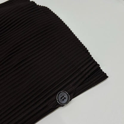 HOMME PLISSE ISSEY MIYAKE オムプリッセ イッセイミヤケ エッグプラントブラック HP61JF212 WEAR OR WRAP ボトムス