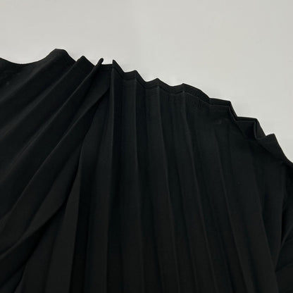 ISSEY MIYAKE イッセイミヤケ ブラック IM53FJ162 WAVE PLEATS Top トップス