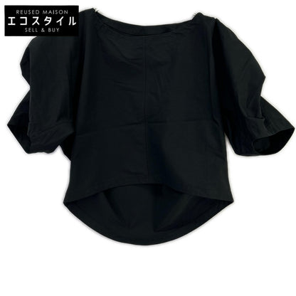 ISSEY MIYAKE イッセイミヤケ ブラック IM61FJ513 TWISTED DRAPE トップス
