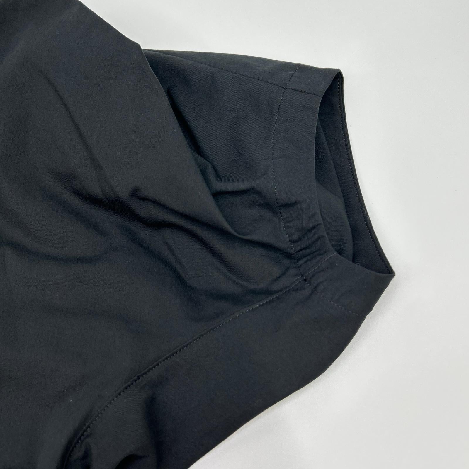 ISSEY MIYAKE イッセイミヤケ ブラック IM61FJ513 TWISTED DRAPE トップス