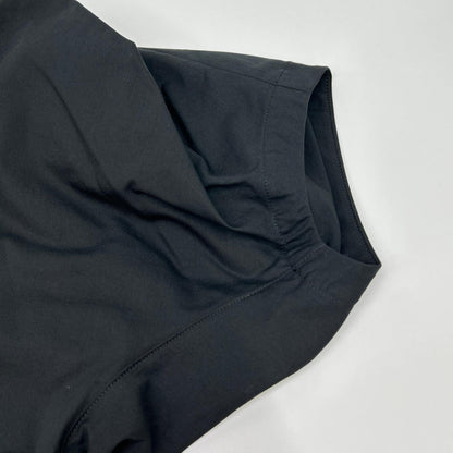 ISSEY MIYAKE Black IM61FJ513 TWISTED DRAPE Top