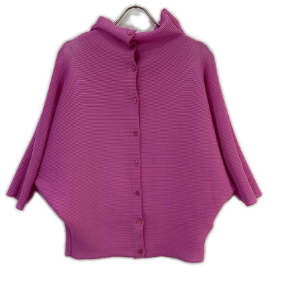 MeISSEYMIYAKE ミーイッセイミヤケ ピンク MI61FO513 DOLMAN STRETCH PLEATS 2 トップス