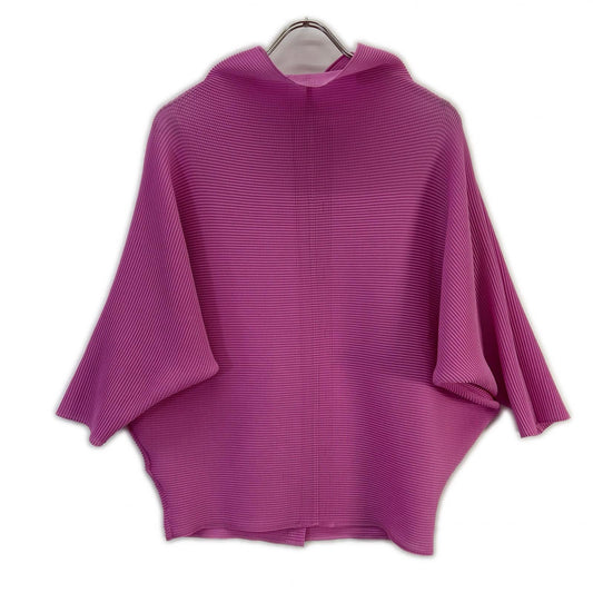 MeISSEYMIYAKE ミーイッセイミヤケ ピンク MI61FO513 DOLMAN STRETCH PLEATS 2 トップス