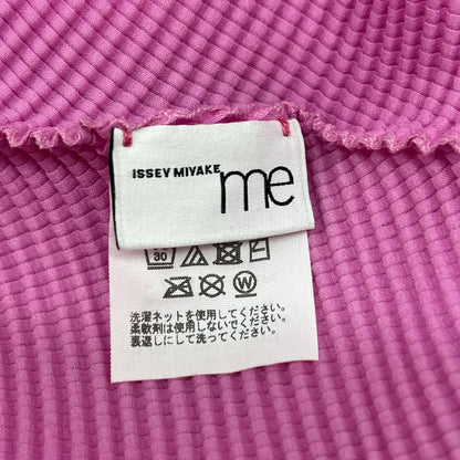 Me ISSEY MIYAKE Pink MI61FO513 DOLMAN STRETCH PLEATS 2 Top