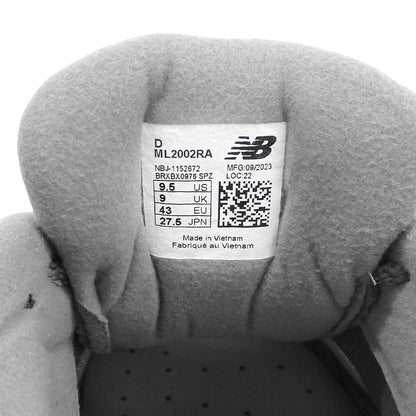 NEW BALANCE ニューバランス 未使用 キャッスルロック スニーカー シューズ メンズ グレー 27.5cm ML2002RA シューズ