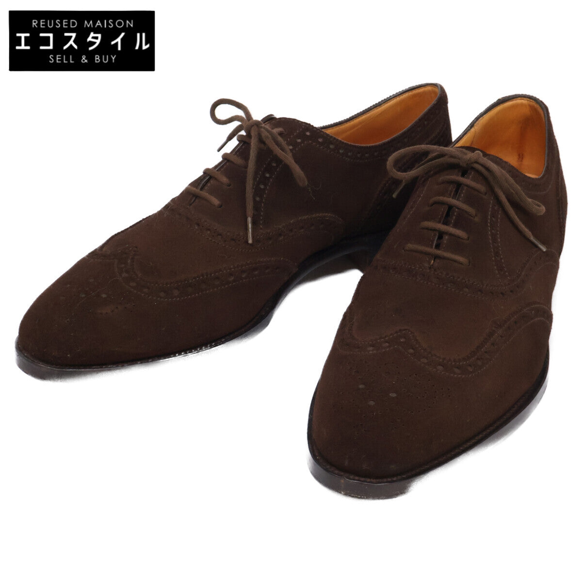 JOHNLOBB ジョンロブ MARSHALL マーシャル 236ラスト スエード ウィングチップ ダービーシューズ シューズ