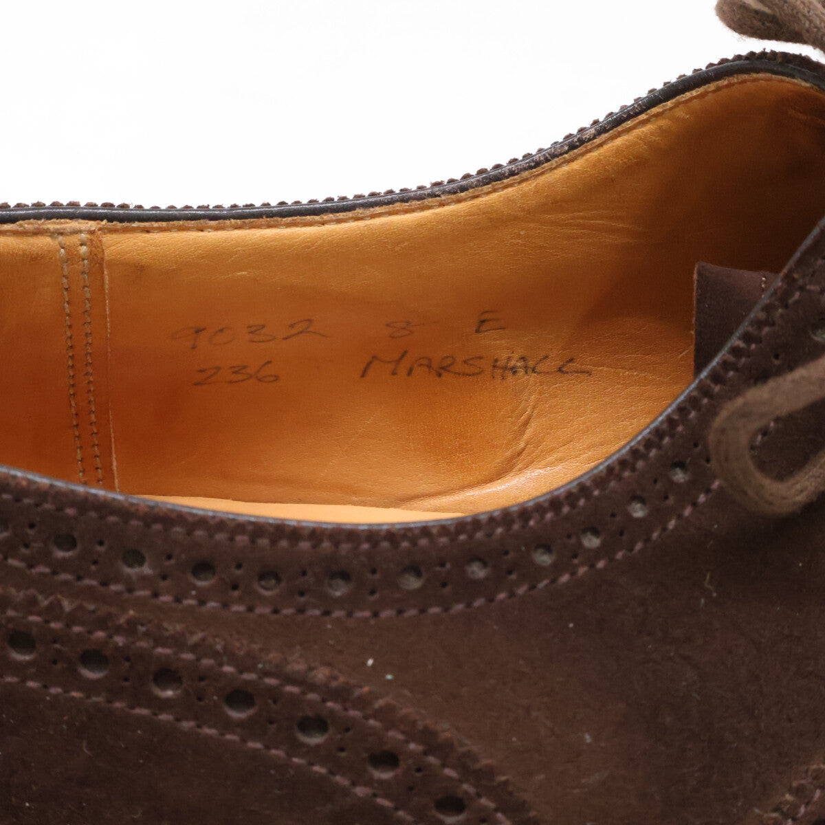 JOHNLOBB ジョンロブ MARSHALL マーシャル 236ラスト スエード ウィングチップ ダービーシューズ シューズ