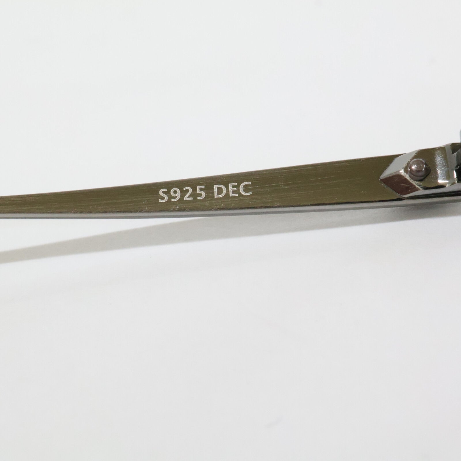 金子眼鏡 金子眼鏡 【美品】KMP-17 BKAS S925DEC 度入りレンズ コンビ アイウェア 眼鏡