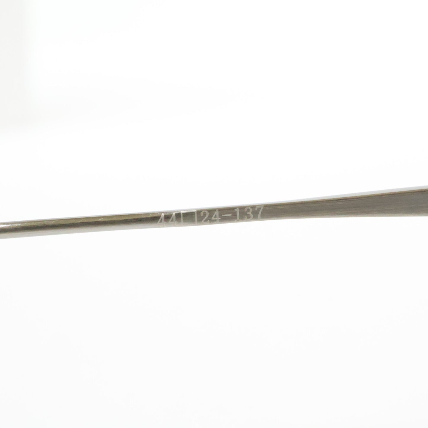 金子眼鏡 金子眼鏡 【美品】KMP-17 BKAS S925DEC 度入りレンズ コンビ アイウェア 眼鏡
