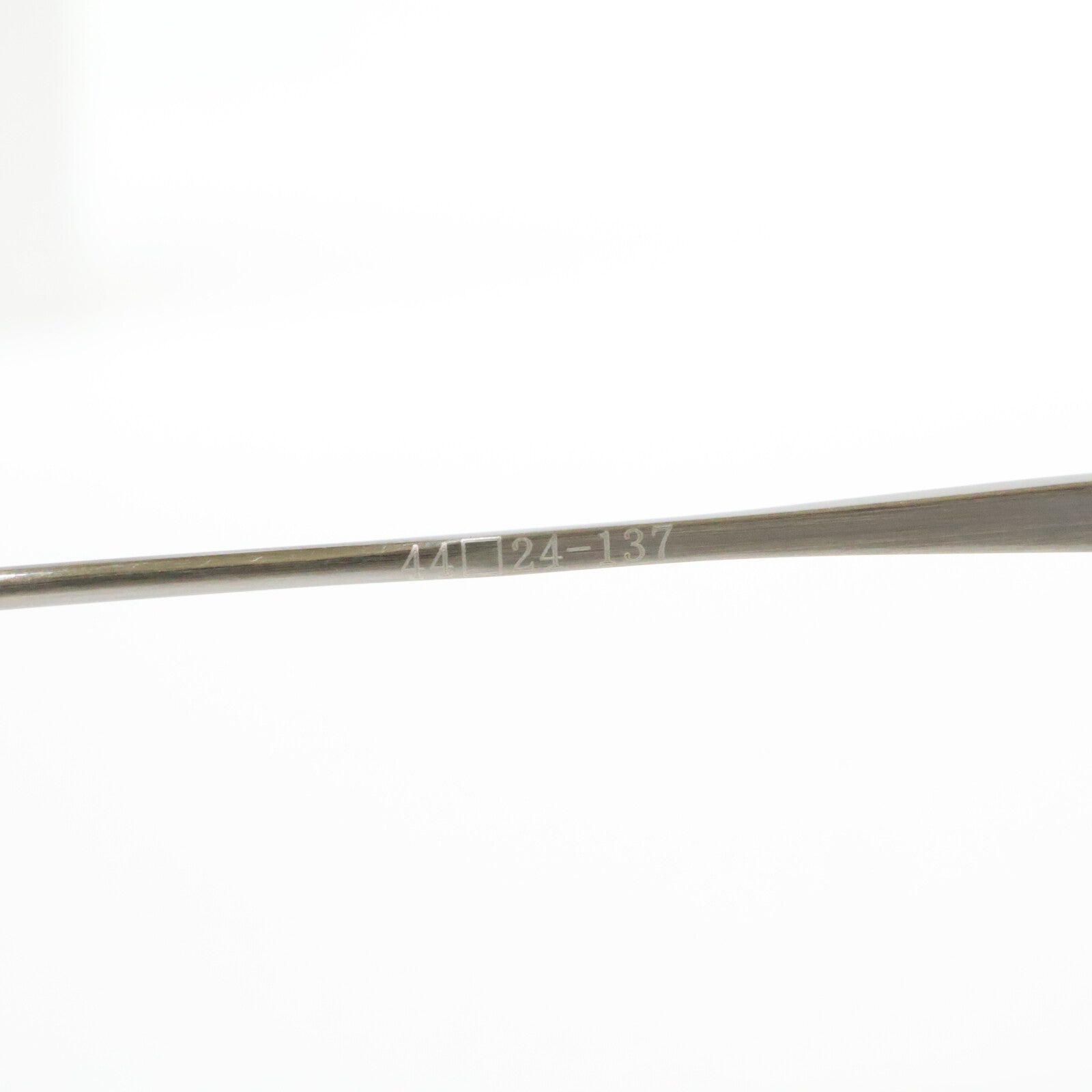 金子眼鏡 金子眼鏡 【美品】KMP-17 BKAS S925DEC 度入りレンズ コンビ アイウェア 眼鏡