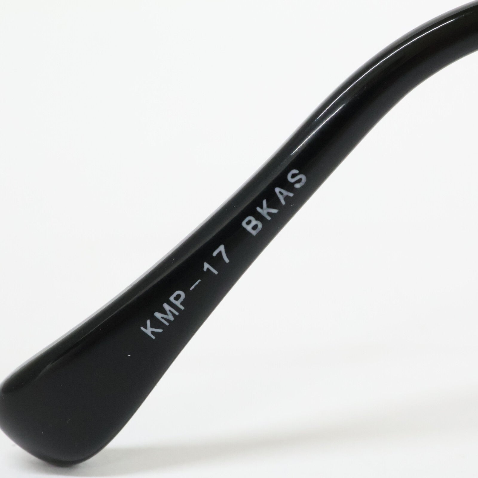 金子眼鏡 金子眼鏡 【美品】KMP-17 BKAS S925DEC 度入りレンズ コンビ アイウェア 眼鏡