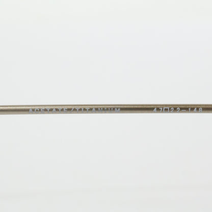 THE WHITE SCREEN ホワイトスクリーン 【美品】POINT PLUS ACETATE/TITANIUM ポイントプラス 度入りレンズ ボストンシェイプ アイウェア 眼鏡