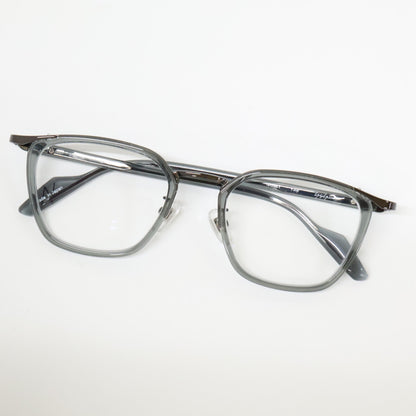 yohjiyamamoto ヨウジヤマモト 【美品】19-0098-1 T・P/P 度入りレンズ コンビ アイウェア 眼鏡