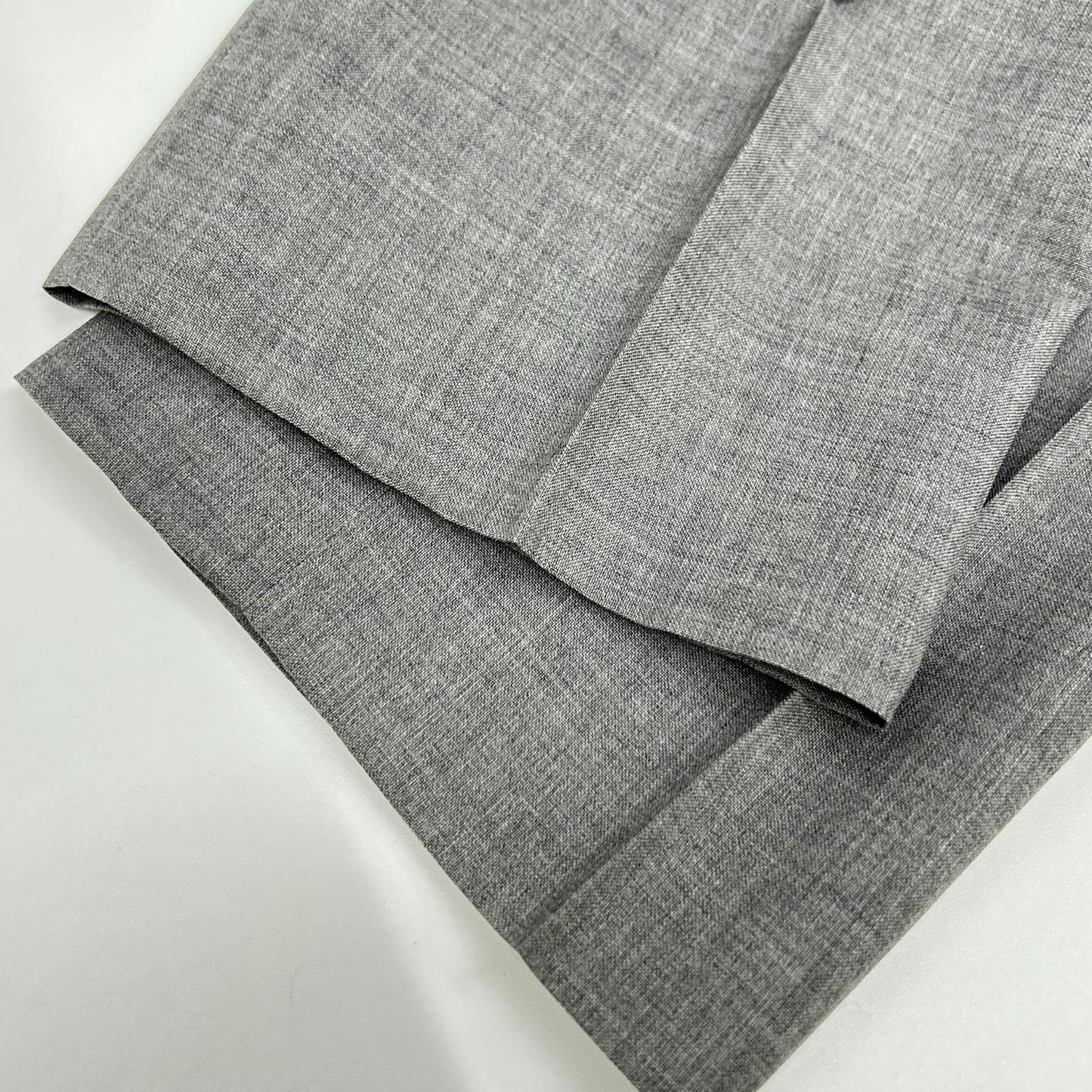 INCOTEX インコテックス ×BEAMSF SLIMFIT グレー ウール スラックス ボトムス