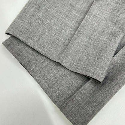 INCOTEX インコテックス ×BEAMSF SLIMFIT グレー ウール スラックス ボトムス