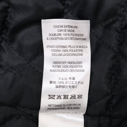 Supreme シュプリーム xBLACKMEANS ブラックミーンズ【美品/国内正規/23FW】PAINTED ペイントレザー ダブルライダースジャケット ジャケット