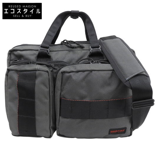 BRIEFING ブリーフィング 新品同様 STEEL 3WAY NEO TRINITY LINER ビジネスバッグ ブリーフケース メンズ グレー/ブラック BRF399219-011 ビジネスバッグ ブリーフケース