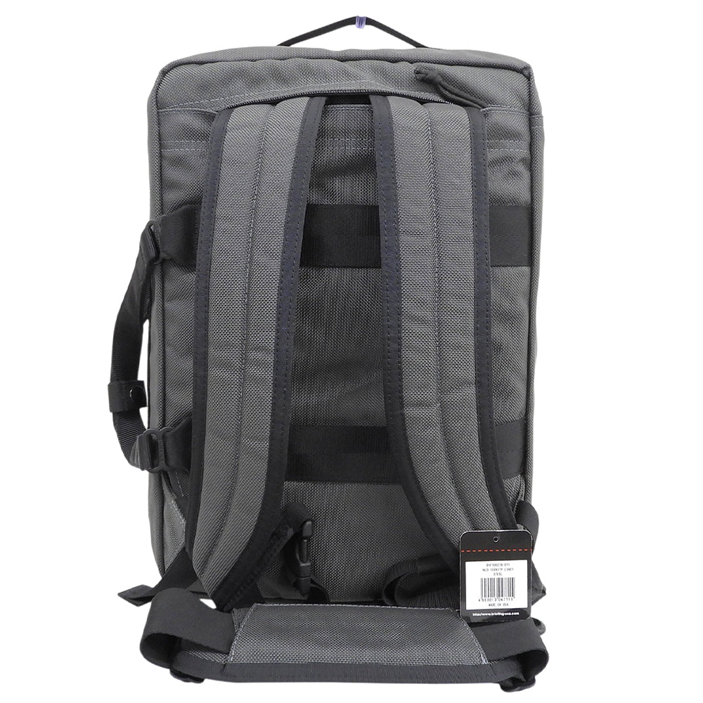 BRIEFING ブリーフィング 新品同様 STEEL 3WAY NEO TRINITY LINER ビジネスバッグ ブリーフケース メンズ グレー/ブラック BRF399219-011 ビジネスバッグ ブリーフケース