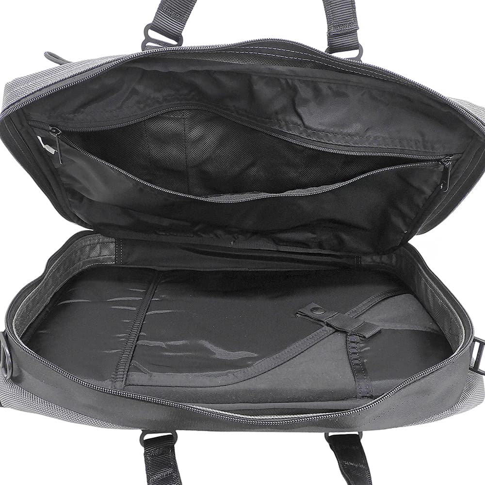 BRIEFING ブリーフィング 新品同様 STEEL 3WAY NEO TRINITY LINER ビジネスバッグ ブリーフケース メンズ グレー/ブラック BRF399219-011 ビジネスバッグ ブリーフケース