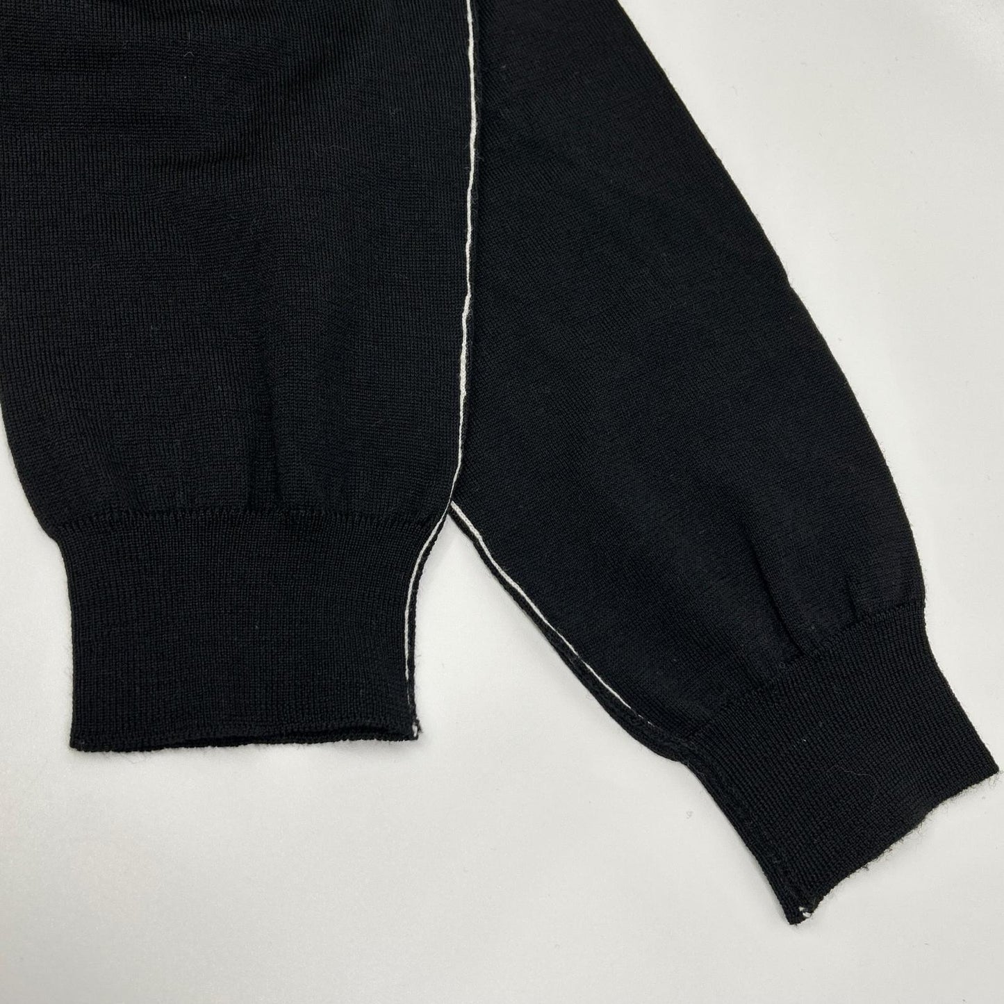 Maison Margiela メゾンマルジェラ S50HA0963 ブラック ウール タートルニット トップス
