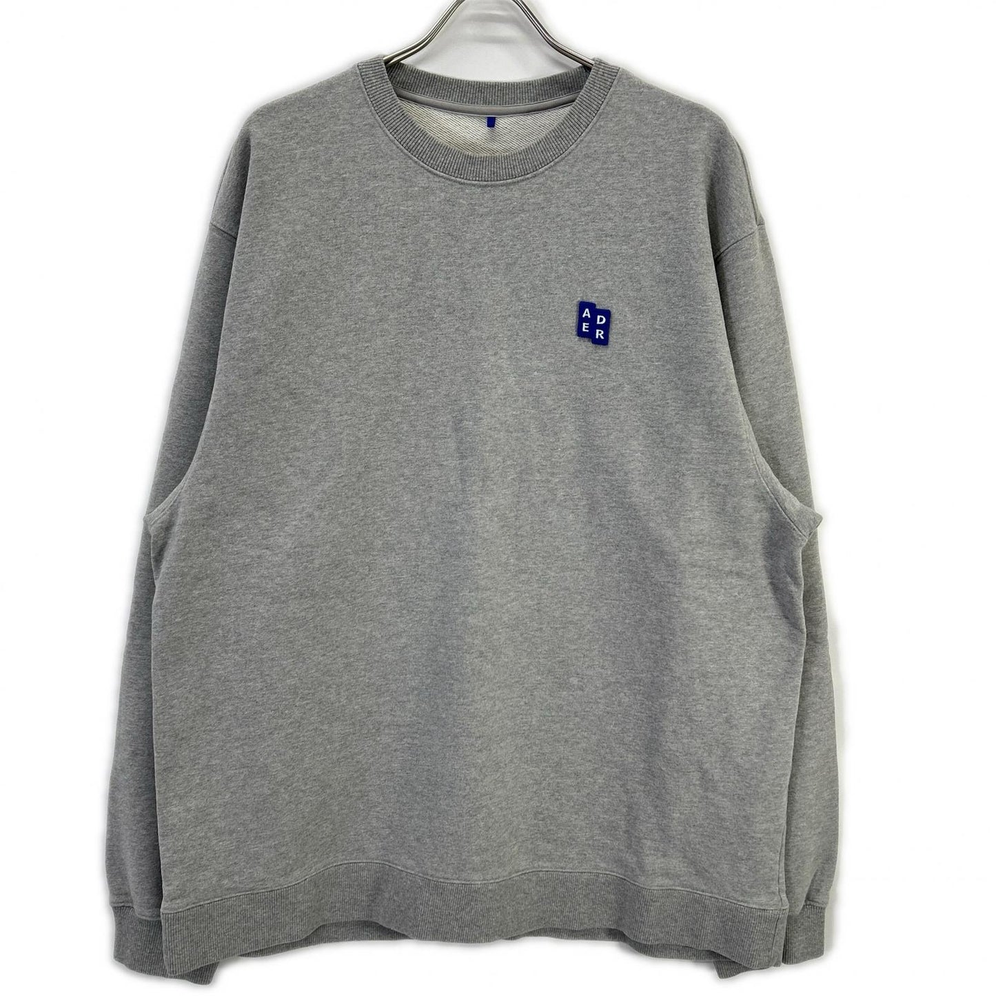 ADER error アーダーエラー BMSGFYSW0101GR グレー クルーネック スウェット トップス